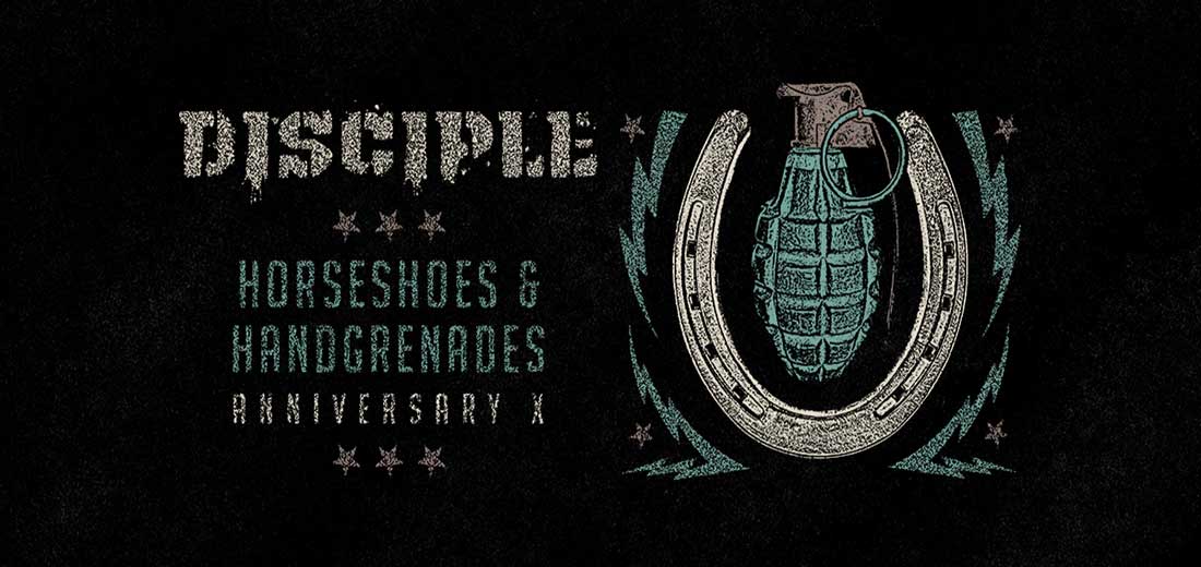 Disciple to Stream Full Production Performance of Album Horseshoes & Handgrenades
