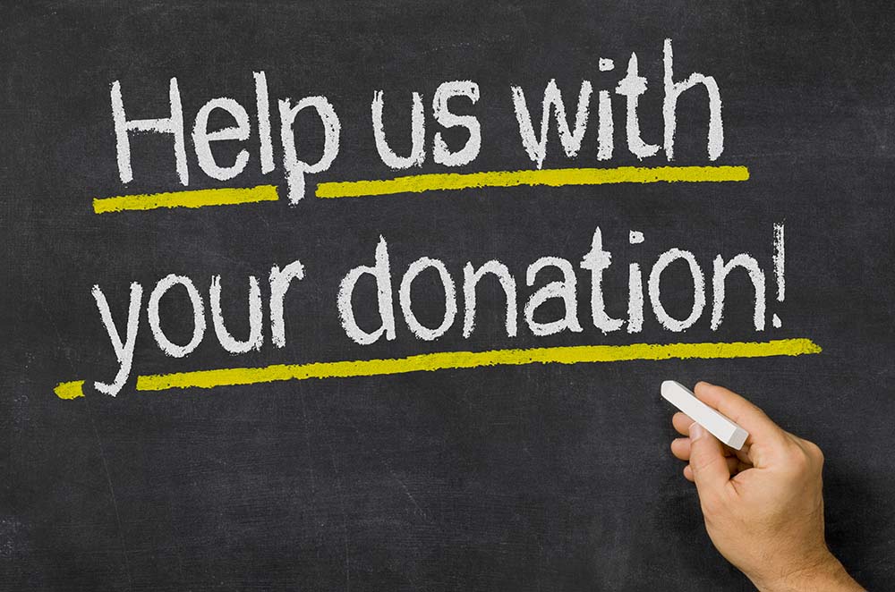 Help Us With Your Donation