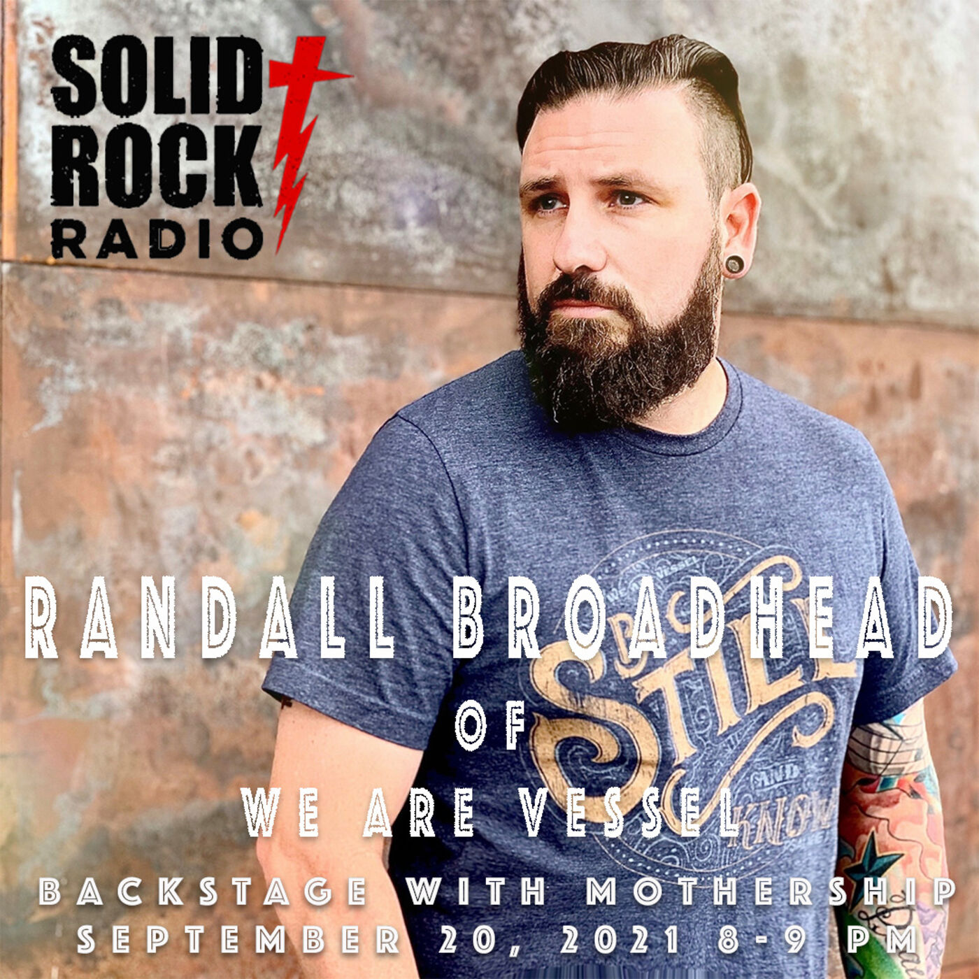 Randall Broadhead of We Are Vessel On Backstage With Mothership
