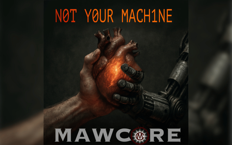 Mawcore returns with their punchiest rock declaration yet on “Not Your Machine”